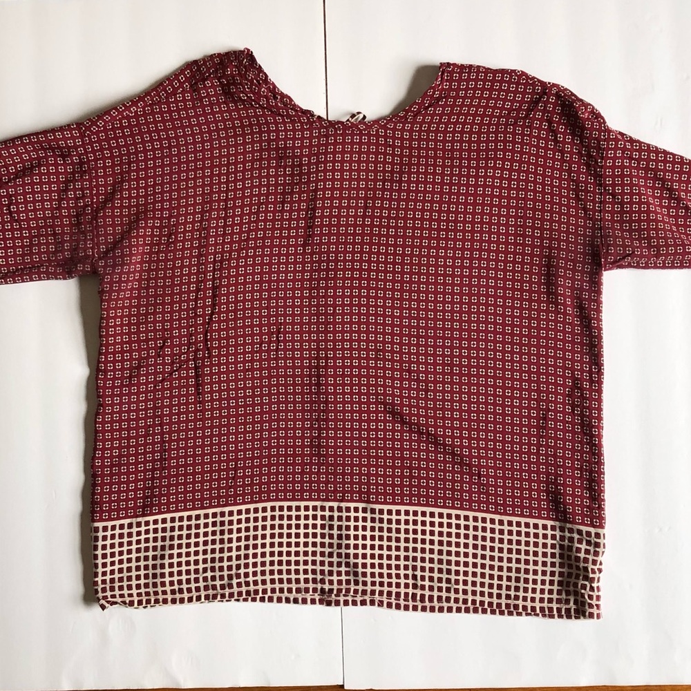 Madewell silk top